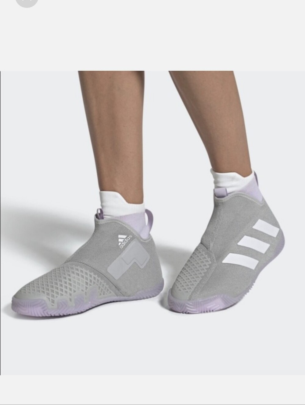 Adidas STYCON LACELESS HARD COURT SHOES size 6.5